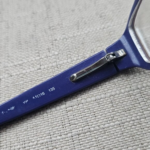 DKNY Women Glasses Frame Eyewear Blue/Brown Tone 51[]16 135 Eyeglass Frame only - Picture 9 of 11